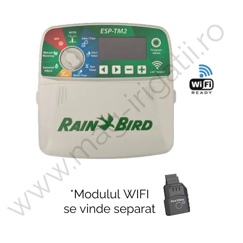 Programator Rain Bird ESP-TM2-i 6 zone, internet Wi-Fi Ready